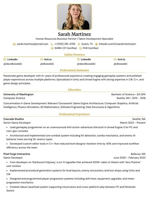 Starter template preview